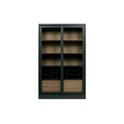 Grande vitrine bois 200cm LAFFERTY