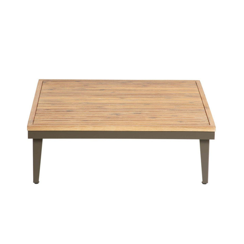 Table basse extérieur en bois 90x90cm TABLA