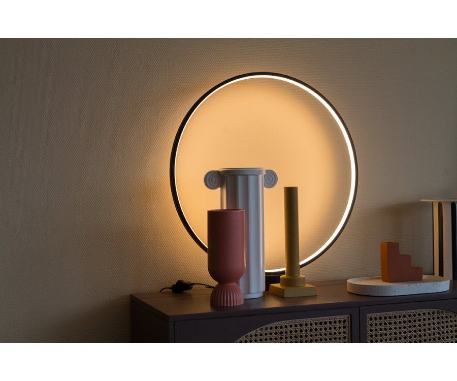 Lampe circulaire design LUMOSS - HK Living