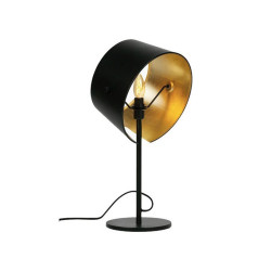 Lampe de table métal noir style antique HOTAL