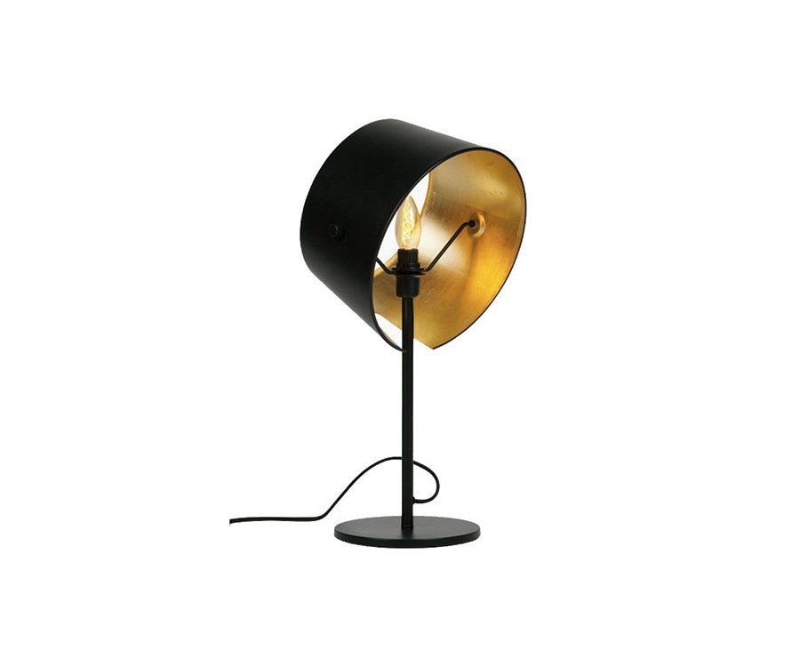 Lampe de table métal noir style antique HOTAL