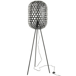 Lampe trépieds style ethnique bambou MOIR