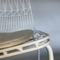 Chaise design en métal - MORELY