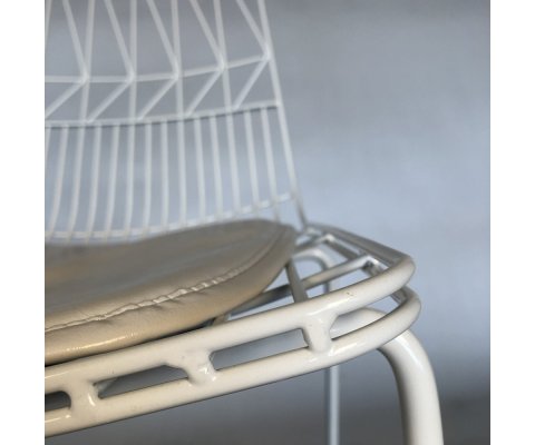 Chaise design en métal - MORELY