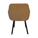 Lot de 2 Chaises rembourrées scandinave-GEMALI