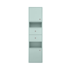 Buffet colonne scandinave à suspendre en bois ZOLA