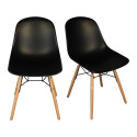 2 chaises scandinaves FANNY