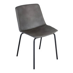 Chaise de salle à manger simili cuir HARONA - COD Furnitures
