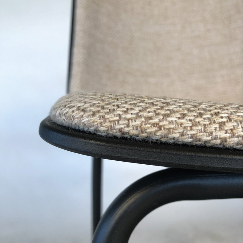 Chaise design bi matières HARONA - COD Furnitures