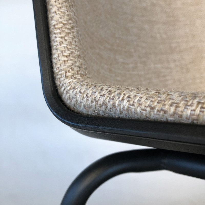 Chaise design bi matières HARONA - COD Furnitures