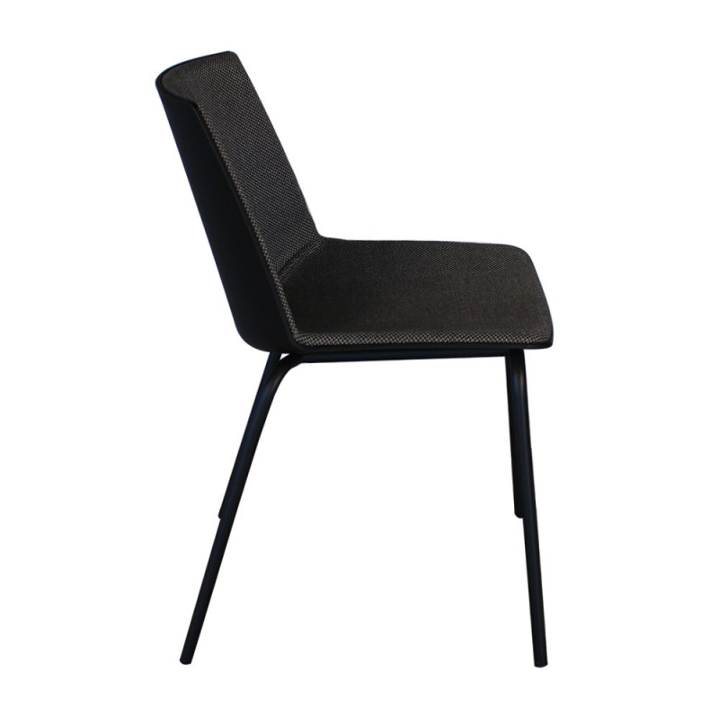 Chaise design bi matières HARONA - COD Furnitures