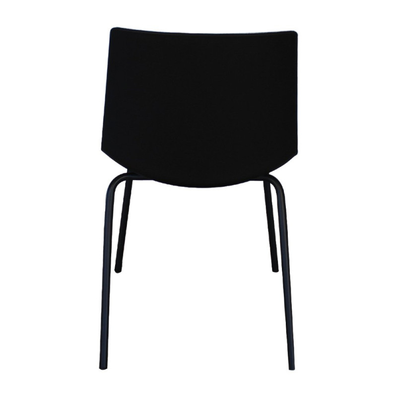 Chaise design bi matières HARONA - COD Furnitures