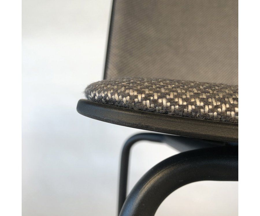 Chaise design bi matières HARONA - COD Furnitures