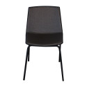 Lot 2 chaises design bi-matières HARONA