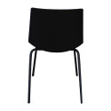 Lot 2 chaises design bi-matières HARONA