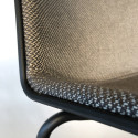 Lot 2 chaises design bi-matières HARONA