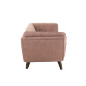 Fauteuil 3 places velours-LINA