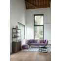 Fauteuil 3 places velours-LINA