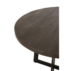 Table à manger vintage en bois de manguier ZOE