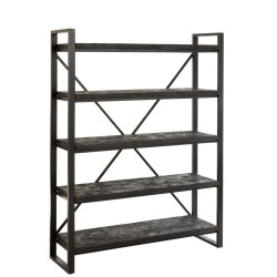 Etagère 5 planches en bois flotté BIMI