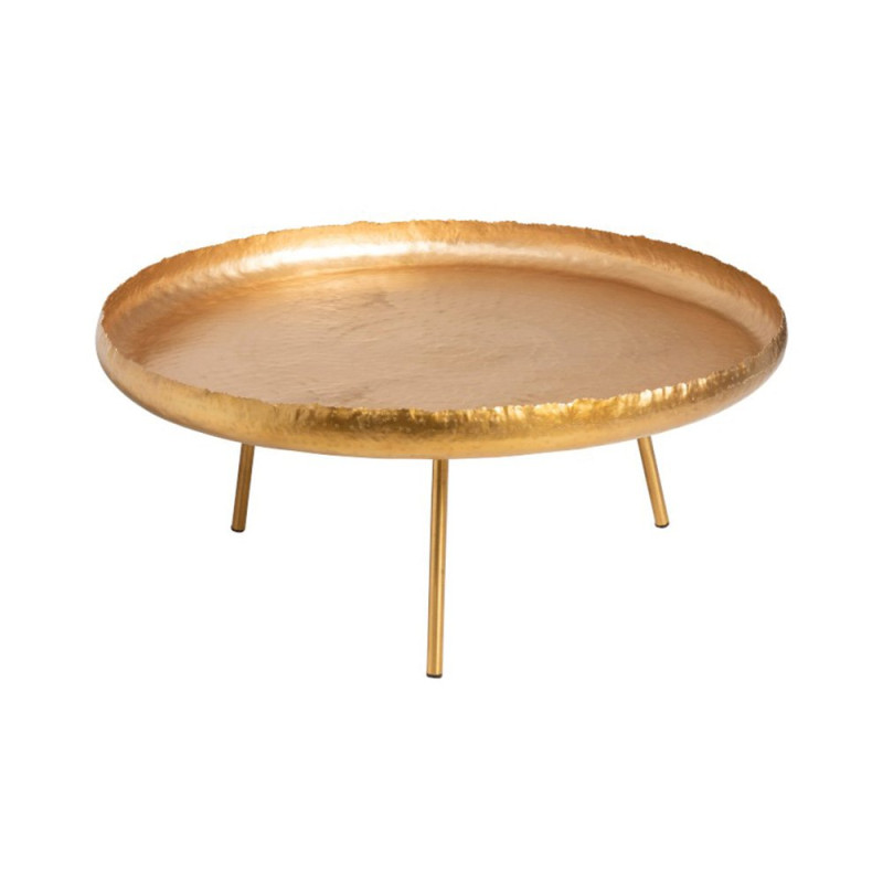Table de salon ronde métal bohème-LOFA