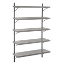Etagère 5 planches industrielle-TEMA
