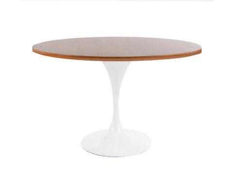Table ronde 4 places 120cm en marbre FLOWER
