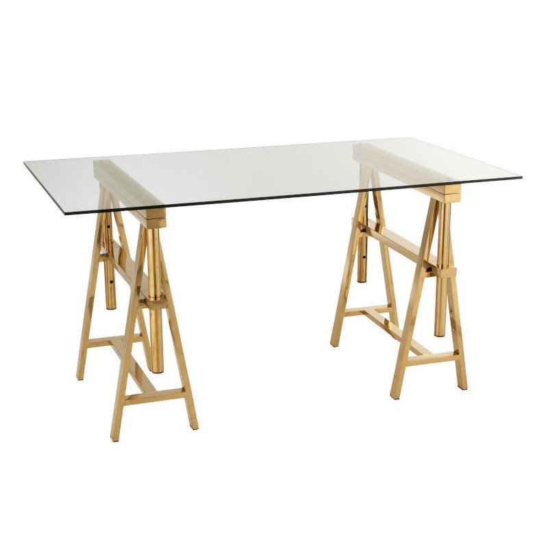 Bureau verre industriel-GRAZI