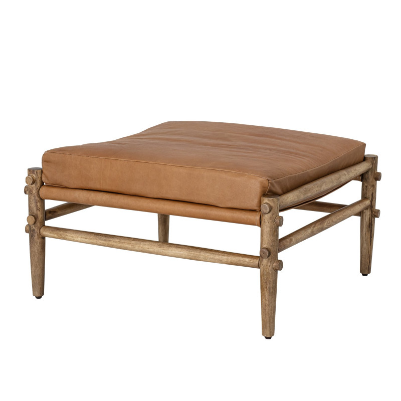 Banc cuir bohème-TIAMA