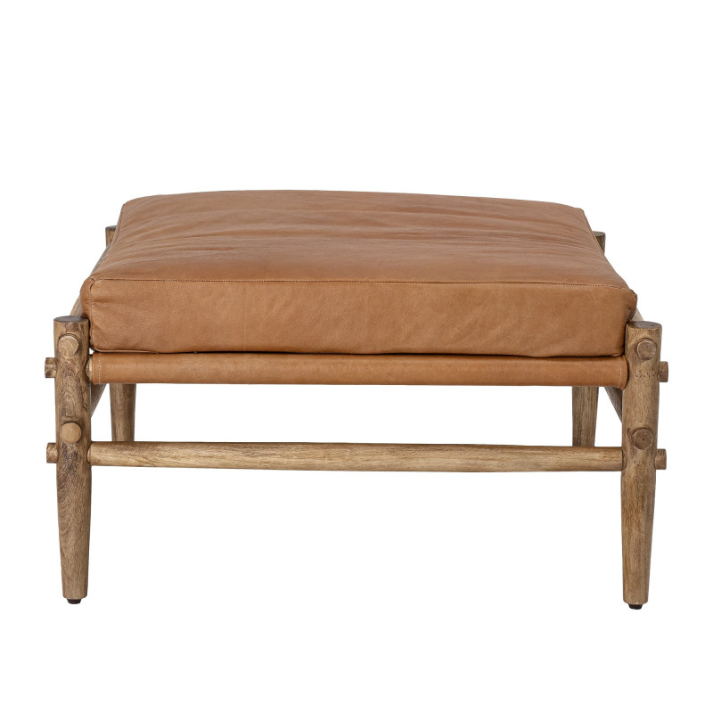 Banc cuir bohème-TIAMA