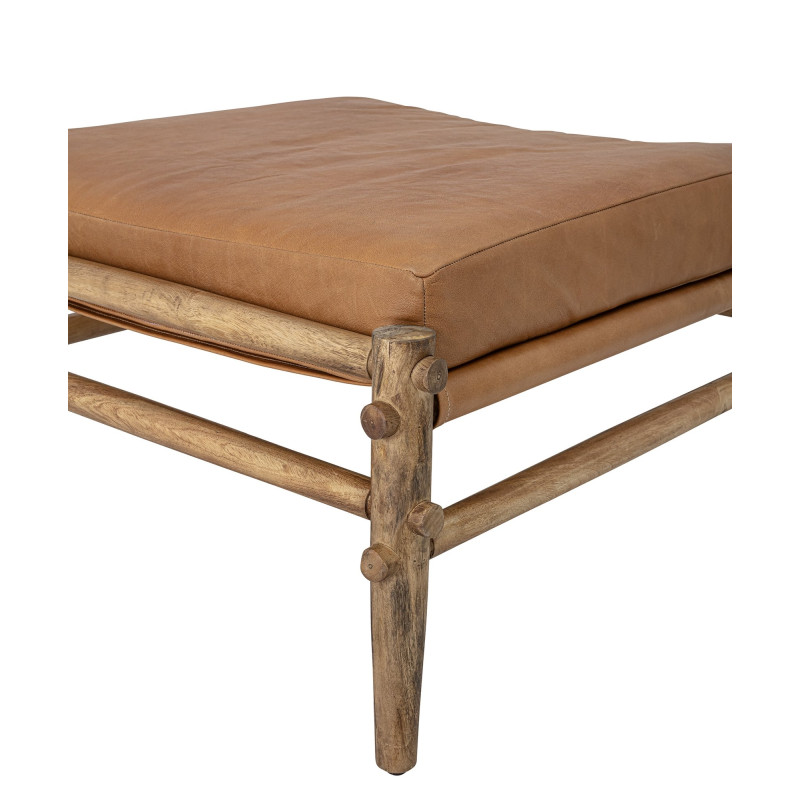 Banc cuir bohème-TIAMA