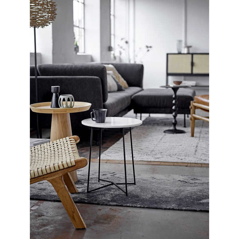 Banc cuir bohème-TIAMA