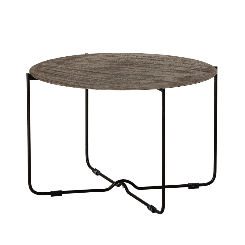 Table d'appoint ronde métal-ADELIE