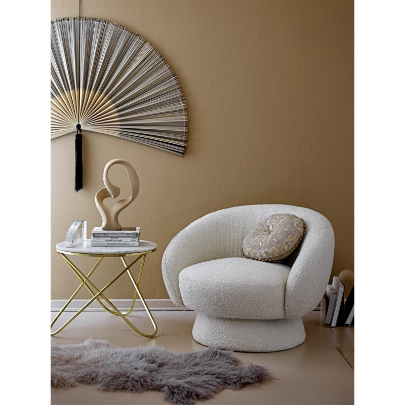 Fauteuil lounge rond-HARRY