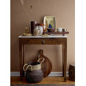 Table d'appoint bois et marbre bohème chic-PROVENCE