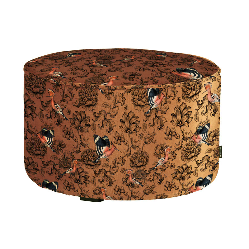 Grand pouf tendance motifs leuris SAMPAIO
