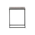 Table d'appoint minimaliste en bois et métal PAULA