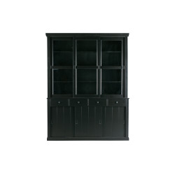 Grand vaisselier vitré en bois ROSS