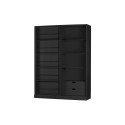 Grande armoire à portes coulissantes en bois LITT