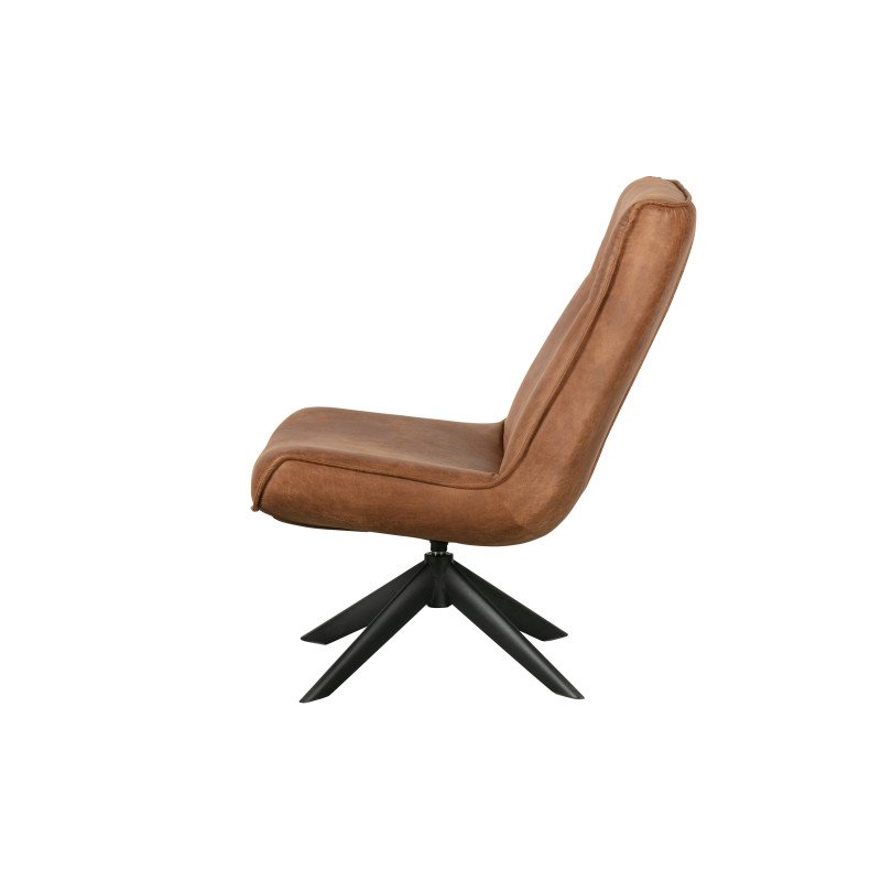 Fauteuil lounge en simili FERNANDO