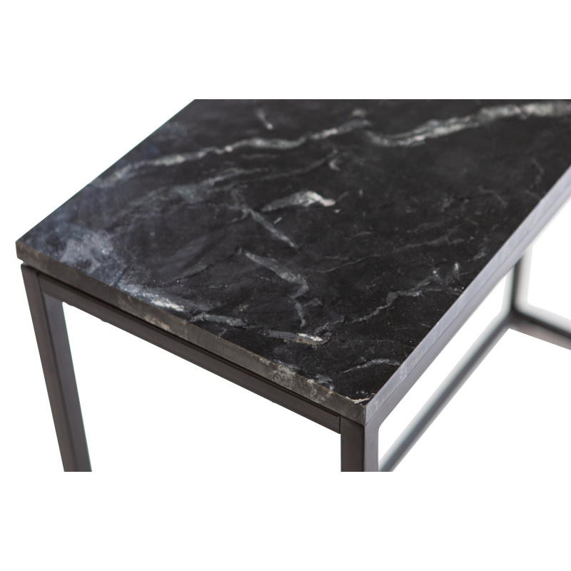 Console d'entrée design en marbre RAKA