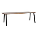 Grande table à manger bois 200x90cm LAFFERTY