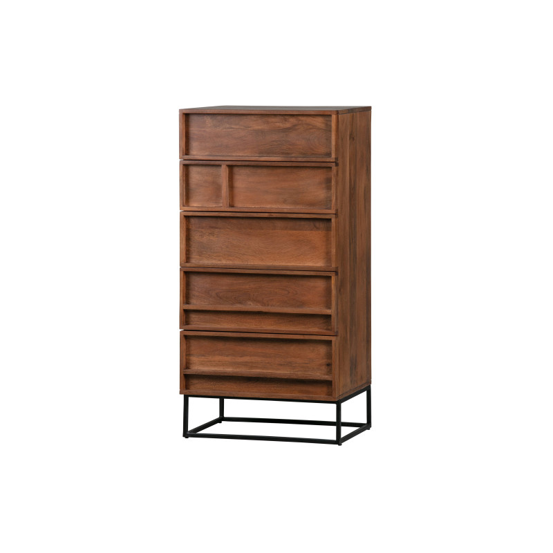 Commode haute en bois de manguier ROI
