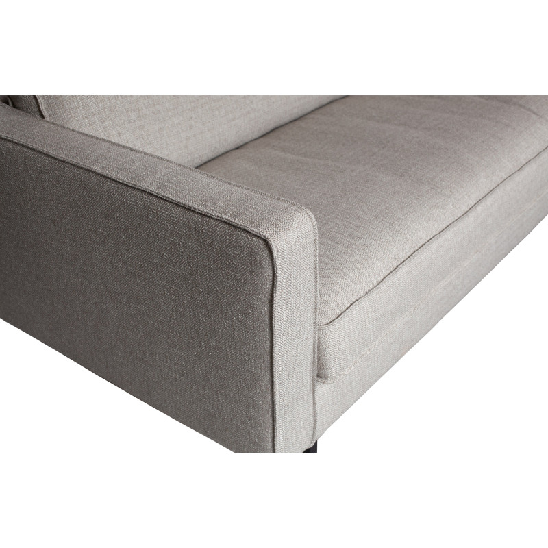 Canapé moderne 3 places en tissu COLORADO