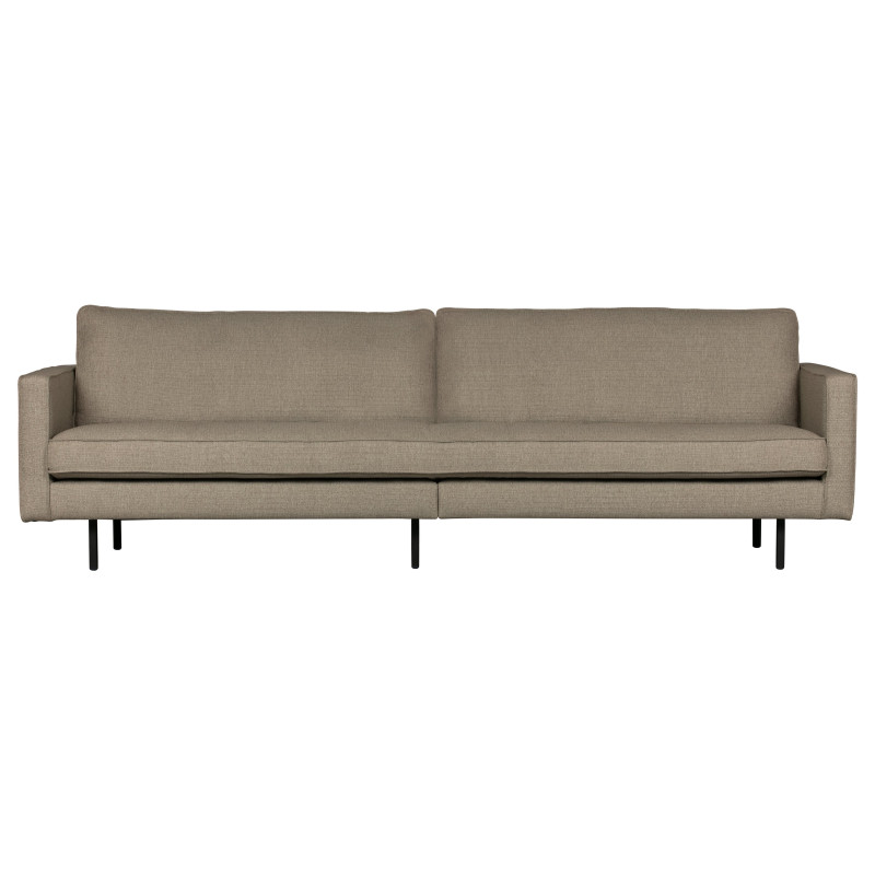 Canapé moderne 3 places en tissu COLORADO