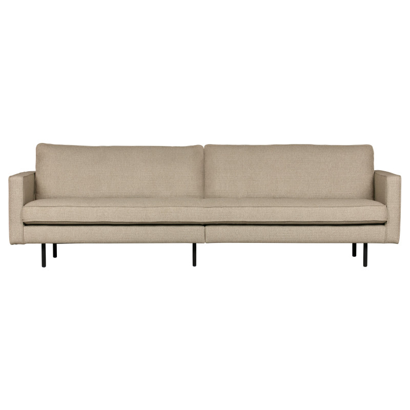 Canapé moderne 3 places en tissu COLORADO