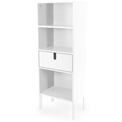 Grande étagère design tiroir et niches DINA