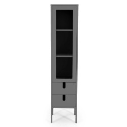 Armoire vitrine 1 porte scandinave-ATA
