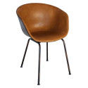 Chaise design simili cuir SHELBY