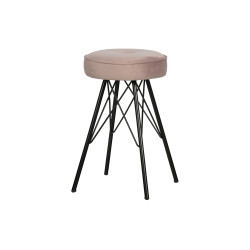 Tabouret 53cm en velours POLENE